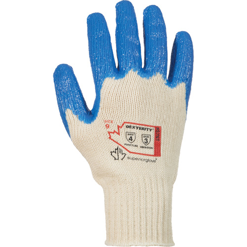 Gants r&eacute;sistants &agrave; la perforation pour usage g&eacute;n&eacute;ral, 6/T-petit, R&ecirc;vetement Nitrile, Calibre 7, Enveloppe en Nylon/Coton Groupe Generik