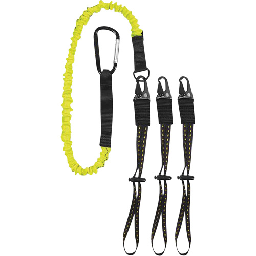GearLink Tool Lanyard with Interchangeable Ends, Bungee, Carabiner/Loop Groupe Generik