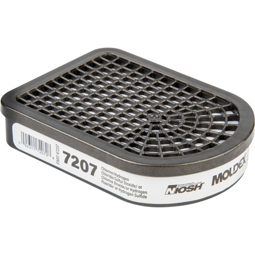 Cartouche pour respirateur semi-rectangulaire, Cartouche gaz/vapeur, Gaz acide Groupe Generik