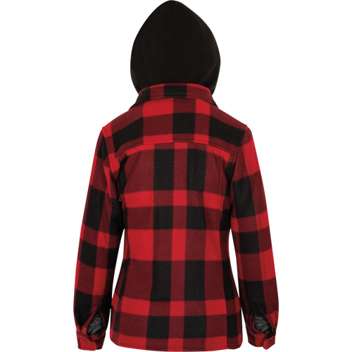 415RBW Quilted Hooded Shirt, Women's, X-Small, Multi-Colour Groupe Generik