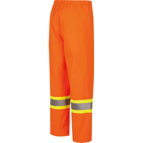 5627W Women's Waterproof Bib Pants, Polyester/Polyurethane, X-Small, High Visibility Orange Groupe Generik