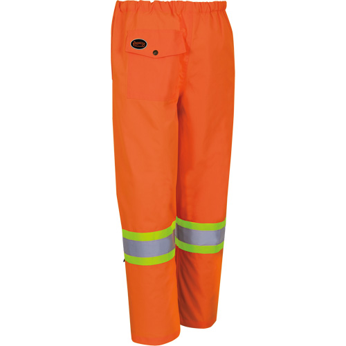 5586 450D Waterproof Safety Pants, Polyester/Polyurethane, 4X-Large, High Visibility Lime-Yellow Groupe Generik