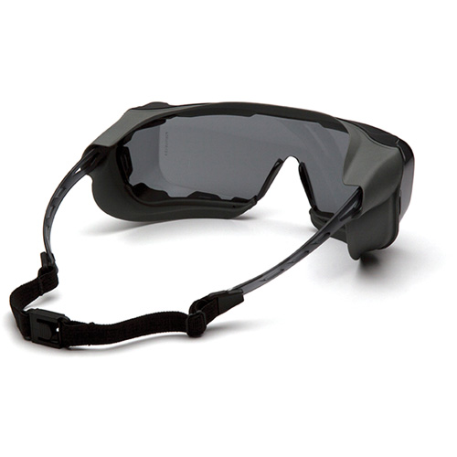 Lunettes &agrave; coques de s&eacute;curit&eacute; Cappture Plus, Lentille Gris, Antibu&eacute;e, Ventilation Ferm&eacute; Groupe Generik