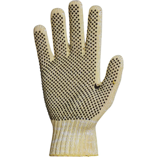 Gants r&eacute;sistants &agrave; la coupe Contender SPGRK2D, Taille Petit, Calibre 7, Rev&ecirc;tement PVC, Enveloppe en Kevlar/Fil technique, ASTM ANSI niveau A6 Groupe Generik