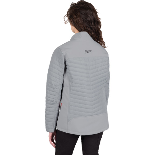 M12 Heated Axis Jacket with Battery, Women's, Small, Grey Groupe Generik