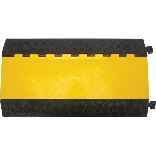 Polyurethane Cable Protector, 5 Channels, 35.43" L x 19.69" W x 2" H Groupe Generik
