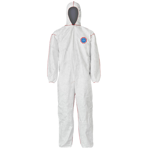 Combinaisons SFR avec cagoule, Moyen, Blanc, Tyvek 400 Groupe Generik