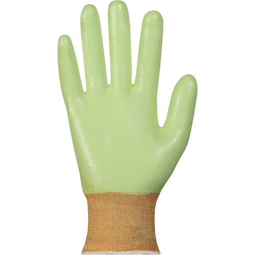 Gants r&eacute;sistant aux coupures haute visibilit&eacute; S18TAXFN, Taille 6, Calibre 18, Rev&ecirc;tement Mousse de nitrile, Enveloppe en TenActiv, ASTM ANSI niveau A9 Groupe Generik