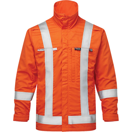 Veste aviateur d'&eacute;t&eacute; Skyline UltraSoft 7 oz., T-Grand, Orange haute visibilit&eacute; Groupe Generik