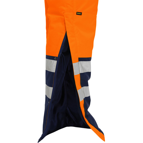 Salopette pour le froid extr&ecirc;me Bisley, Polyester, Petit, Orange haute visibilit&eacute; Groupe Generik