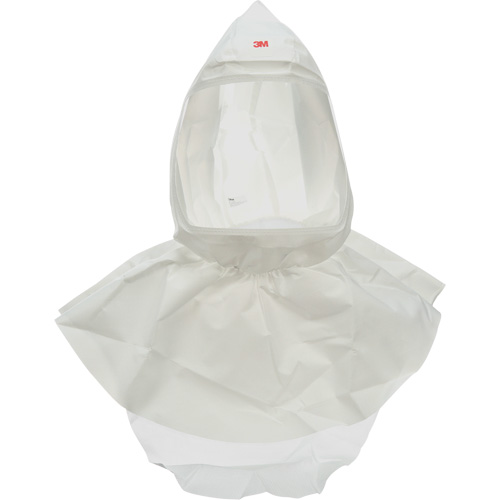 Versaflo S-Series PAPR Hood with Shroud, Standard, Facepiece/Soft Top, Double Shroud Groupe Generik