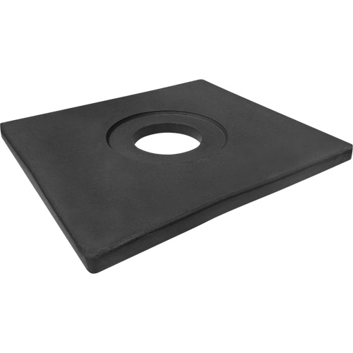 Rubber Delineator Post Base, 10 lbs. Groupe Generik