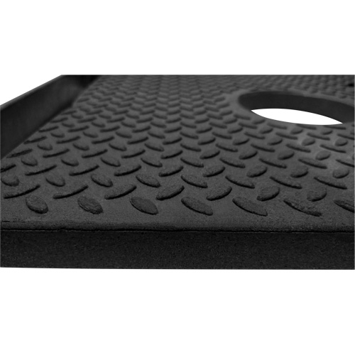 Rubber Delineator Post Base, 10 lbs. Groupe Generik