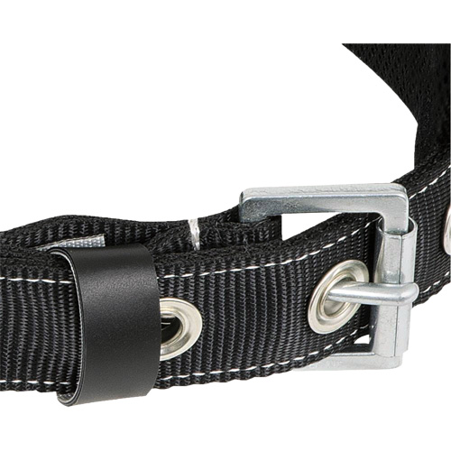WB-6020-XXL Dispositif de retenue de s&eacute;curit&eacute; avec ceinture &agrave; deux anneaux en D et support lombaire rembourr&eacute; - 2T-grand Groupe Generik