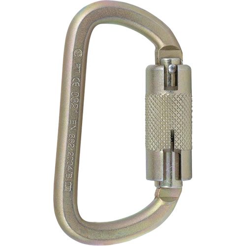 CP-03015-2 Mousqueton zingu&eacute; avec ouverte de portique de 3/4", Acier Groupe Generik