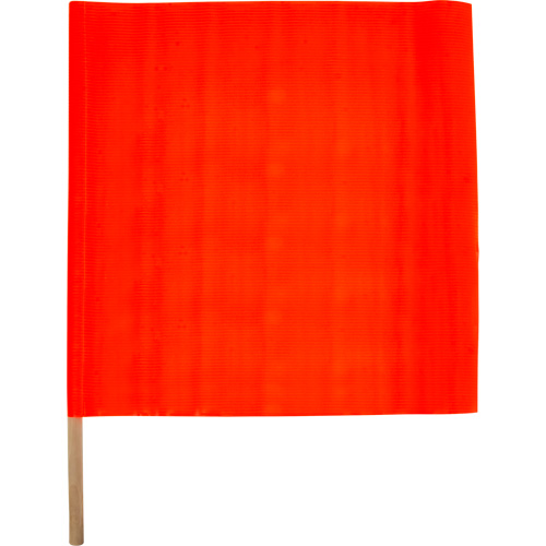 Drapeau de s&eacute;curit&eacute; routi&egrave;re, Mailles, Avec manche Groupe Generik