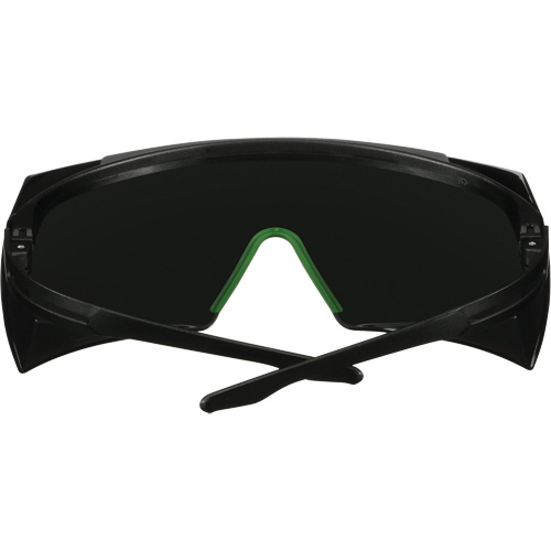 SecureFit 3700 Series Safety Glasses SF3750AS-BLK, Grey/IR 5.0 Lens, Anti-Scratch, ANSI Z87+/Meets/Exceeds CSA Z94.3 Groupe Generik