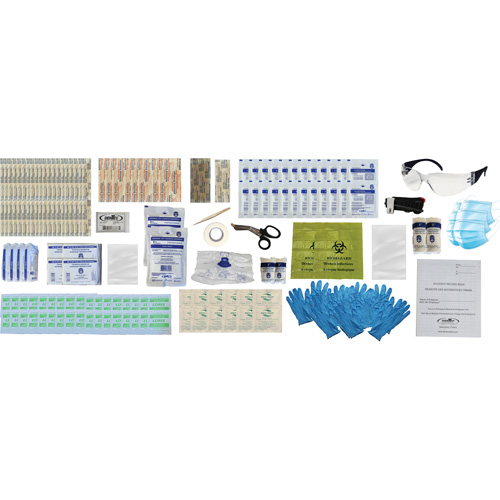 Shield First Aid Kit, British Columbia/Meets CSA Z1220-17 Type 2 Low-Risk Environment, Medium (26-50 Workers) Groupe Generik