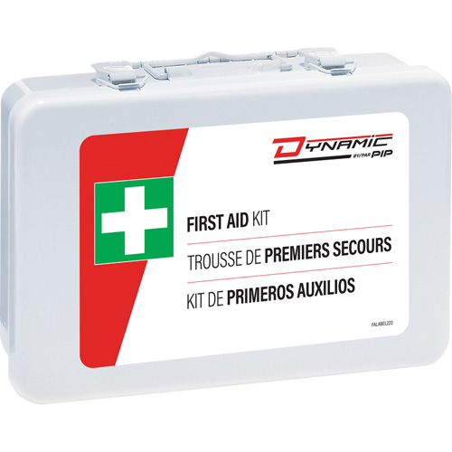 Trousse de premiers soins Dynamic, R&eacute;pond ou surpasse la norme CSA Z1220-24 type 2 environnements &agrave; faible risque, Petit (2-25 travailleurs) Groupe Generik