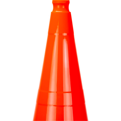 C&ocirc;ne de signalisation de premi&egrave;re qualit&eacute;, 28", Orange Groupe Generik