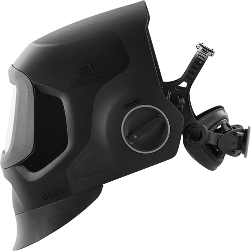 Speedglas G5-03 Pro Black Fixed Front Welding Helmet, 2.8" L x 4.3" W View Area, 2.5/5/8-13 Shade Range, Black Groupe Generik