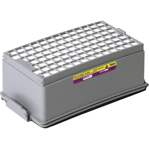 PX5 combin&eacute; HEPA Ov/cartouche gaz AG, Gaz acide/Gaz multiples/Vapeur organique Groupe Generik