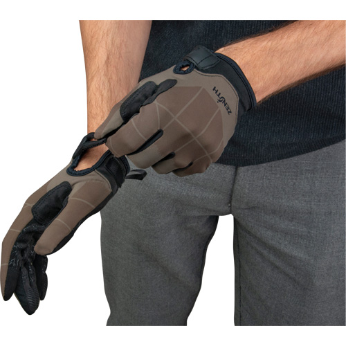 Flexible Utility Gloves, Synthetic Palm, Size Medium Groupe Generik