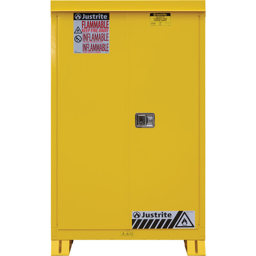 Armoire ext&eacute;rieure pour produits inflammables, 45 gal., 2 Porte(s), 43" La x 65" h x 18" p Groupe Generik