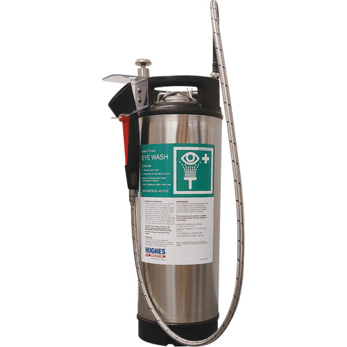 Portable Self-Contained Emergency Wash, Pressurized, 4 gal. Capacity, Meets None Groupe Generik