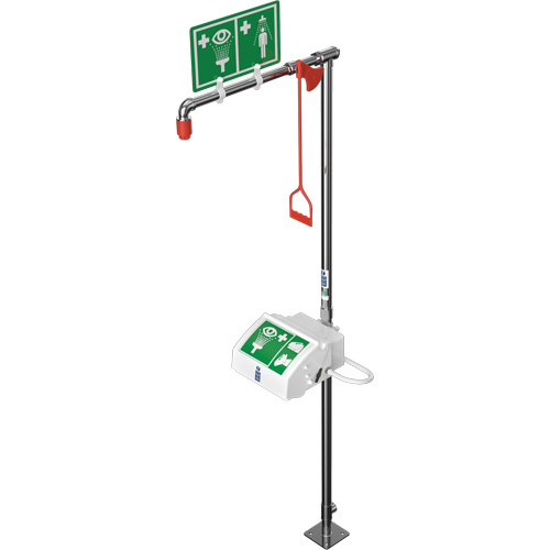 Douche combin&eacute;e avec cuvette ferm&eacute;e en ABS et entr&eacute;e inf&eacute;rieure, Socle Groupe Generik