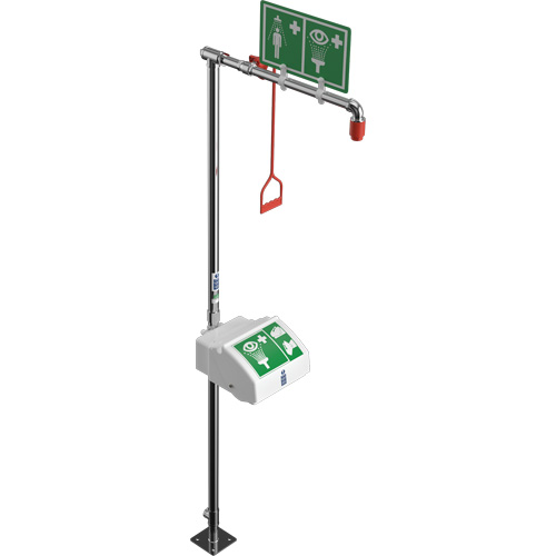 Douche combin&eacute;e avec cuvette ferm&eacute;e en ABS et entr&eacute;e inf&eacute;rieure, Socle Groupe Generik