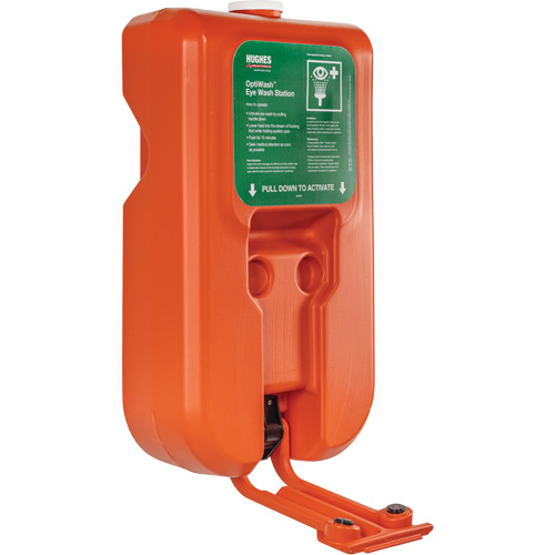 Poste de douche oculaire portable autonome, Aliment&eacute; par gravit&eacute;, Capacit&eacute; 10 gal., Conformit&eacute; ANSI Z358.1 Groupe Generik