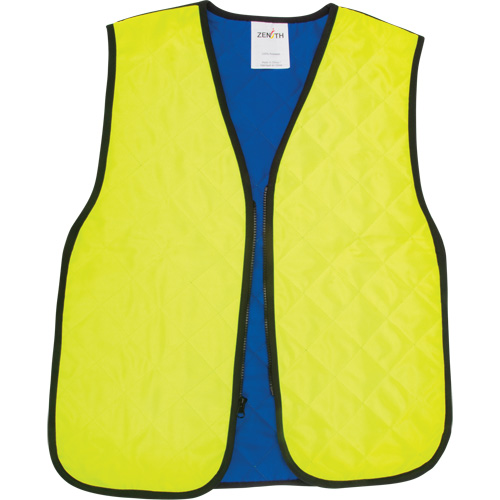 Veste refroidissante &agrave; &eacute;vaporation, Moyen, Jaune lime haute visibilit&eacute; Groupe Generik