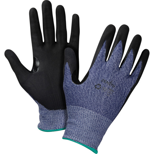 Gants r&eacute;sistant &agrave; la coupe, Taille Petit, Calibre 15, Rev&ecirc;tement Mousse de nitrile, Enveloppe en PEHP, ASTM ANSI niveau A3 Groupe Generik