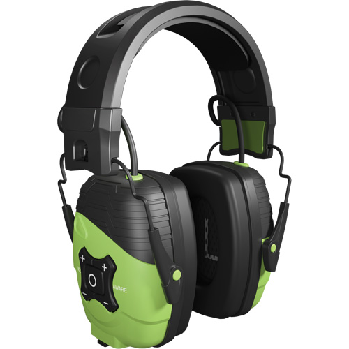 Safety Green Link Aware Bluetooth Earmuffs, Headband Style, 25 dB Groupe Generik