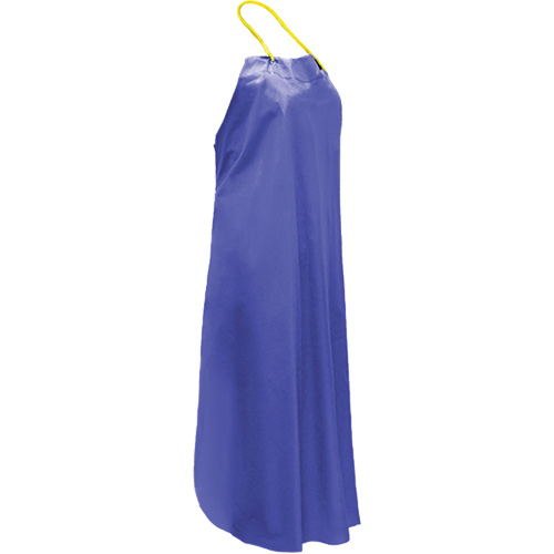 Tablier CoverMe, PVC/Vinyle, 45" lo x 35" la, Bleu Groupe Generik