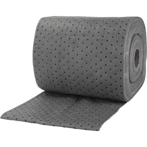 Bonded Sorbent Rolls, Heavyweight, 150' L x 15" W, 10 gal. Absorbancy Groupe Generik