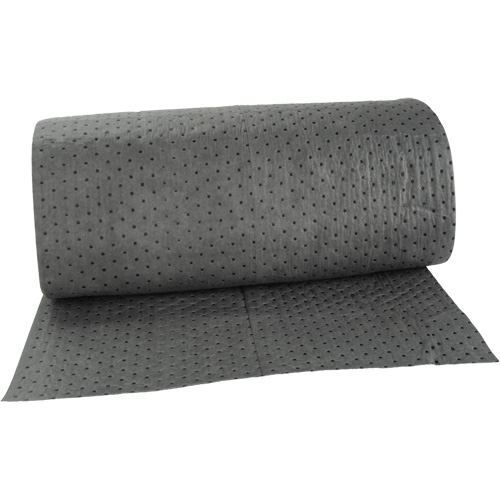 Rouleaux absorbants li&eacute;es, Poids moyen, 150' lo x 30" la, Absorption 16 gal. Groupe Generik
