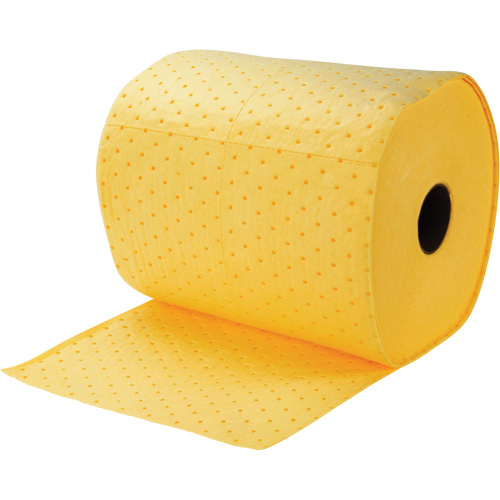 Bonded Sorbent Rolls, Heavyweight, 150' L x 15" W, 10 gal. Absorbancy Groupe Generik