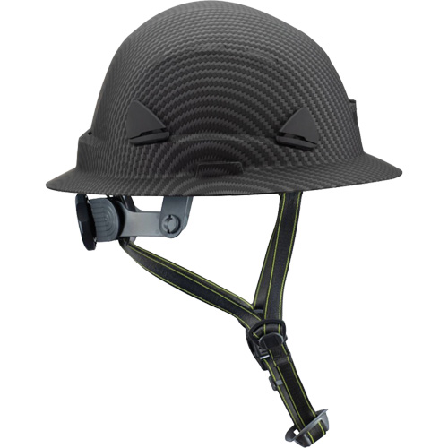 Casque Fibre Metal de style escalade avec bordure compl&egrave;te, R&eacute;pond aux normes CSA type 2, Suspension Rochet, Non ventil&eacute; Groupe Generik