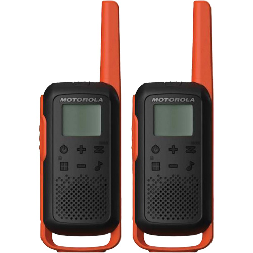T275 Sportsman Edition Two-Way Radio, UHF Radio Band, 22 Channels, 40 km Range Groupe Generik