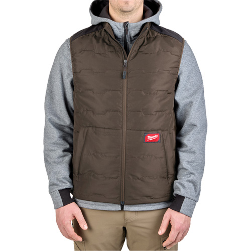 FREEFLEX Lightweight Insulated Vest, Men's, Small, Brown Groupe Generik