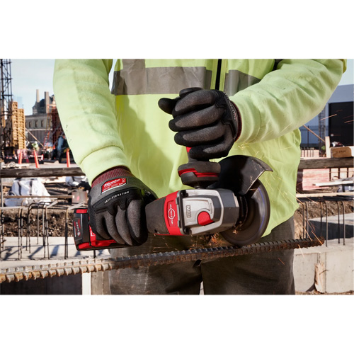 High-Dexterity Anti-Vibration Gloves, Size Small, Synthetic Palm Groupe Generik