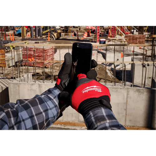 Gants de travail antivibration, Taille Petit, Paume Synth&eacute;tique Groupe Generik