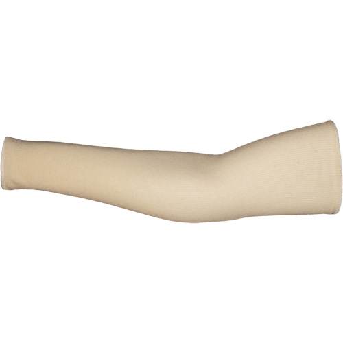 Manchette de protection pour des t&acirc;ches &agrave; faible risque PKCW KnitActiv –  emballage pour machines distributrices, 18", Coton, Beige Groupe Generik