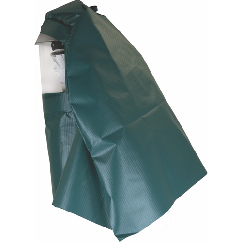 Cagoule anti-&eacute;claboussures chimiques et casquette rigide avec visi&egrave;re r&eacute;sistante aux produits chimiques Groupe Generik