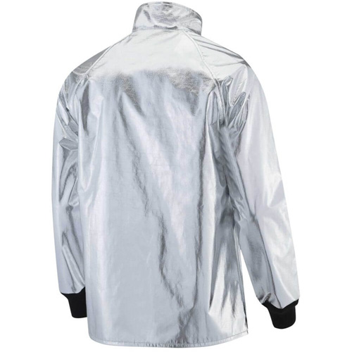 Heat Reflective Coat, 2X-Large, Aluminized PBI Kevlar&reg; Groupe Generik