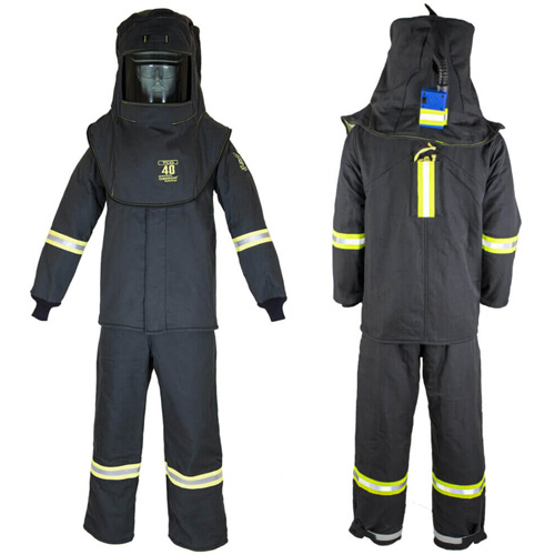TCG Deluxe Medium Arc Flash Suit Kit, 40 cal/cm² Groupe Generik