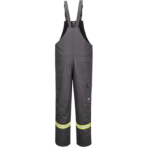Pantalon &agrave; bavette isol&eacute; 88/12 Bizflame, Coton/Nylon, Moyen (grande taille), Gris Groupe Generik