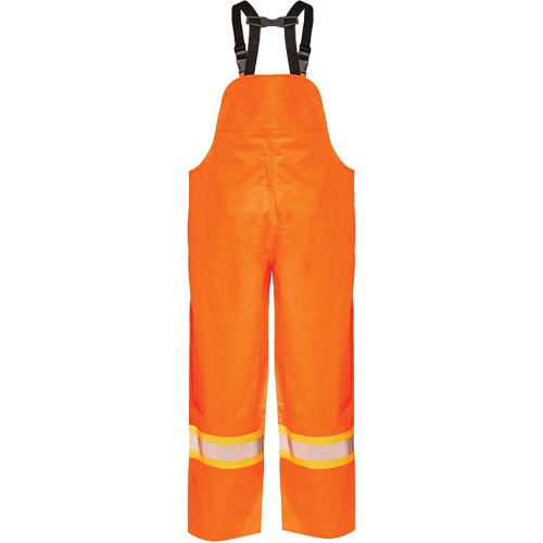 R805 Hurricane Bib Pants, Small, High Visibility Orange Groupe Generik